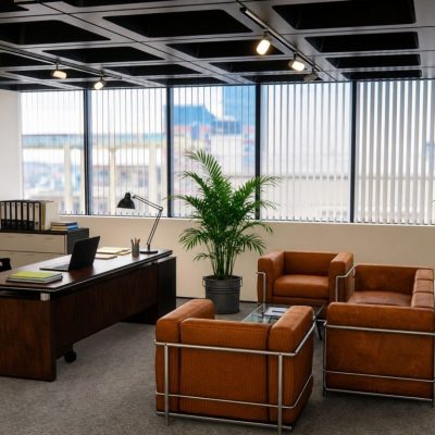 Espacios modernos diseñados para profesionales. Espacios de oficina privados en alquiler con diseño contemporáneo en Tenerife.